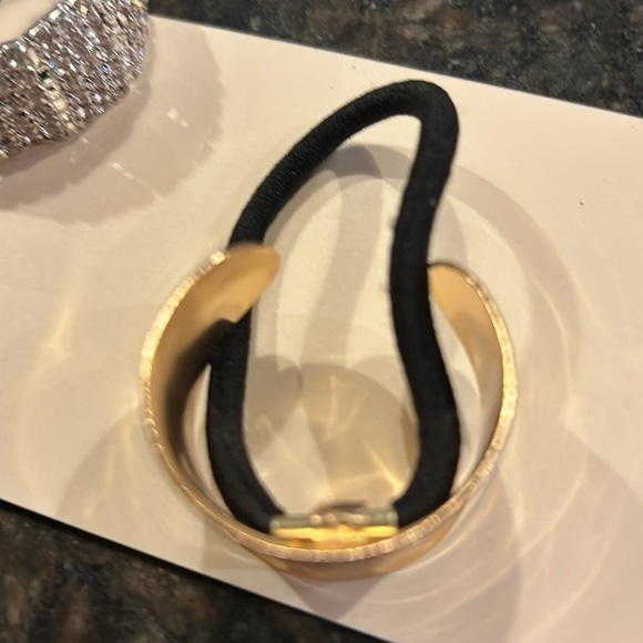 Lot of Ponytail Holders Silver Gold Tone - Picture 4 of 4